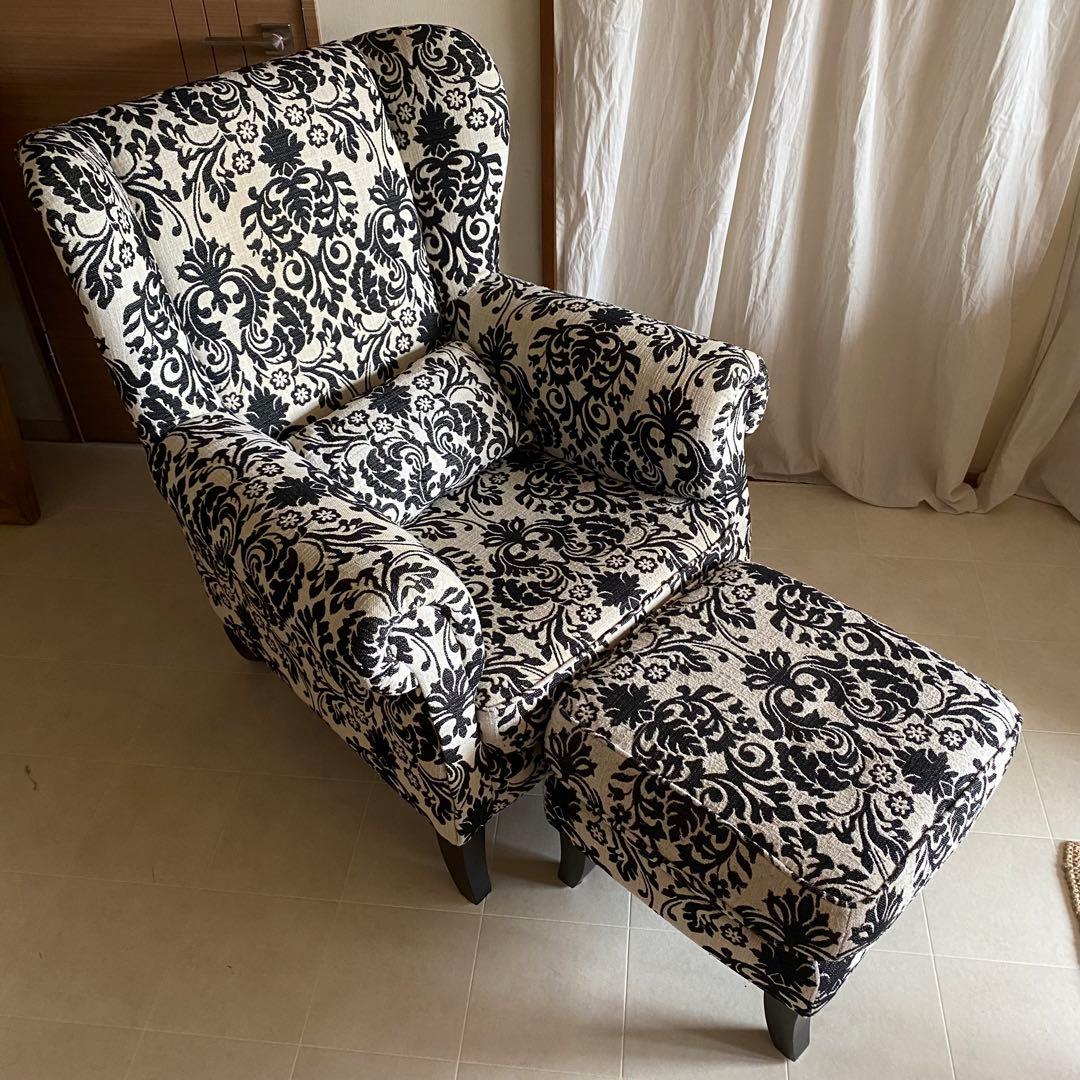 北欧　ドミシール　椅子　ソファ　ドイツ製　Domicil ラグジュアリー　ロココ