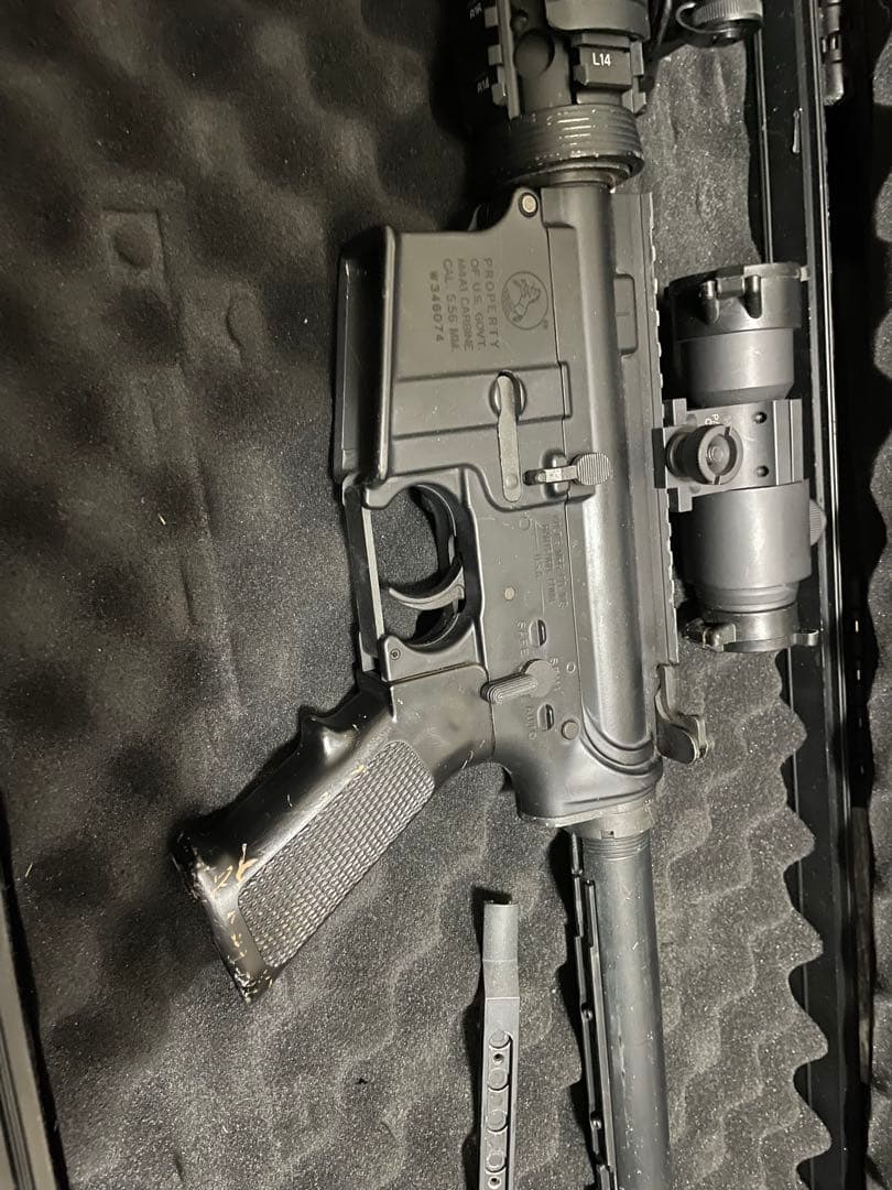 東京マルイ　次世代電動ガン　M4A1 ハードケース付き