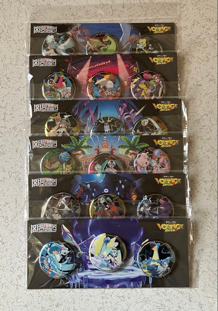 【ポケミク 18 Harmony Stage】 缶バッジ全18種類コンプリート