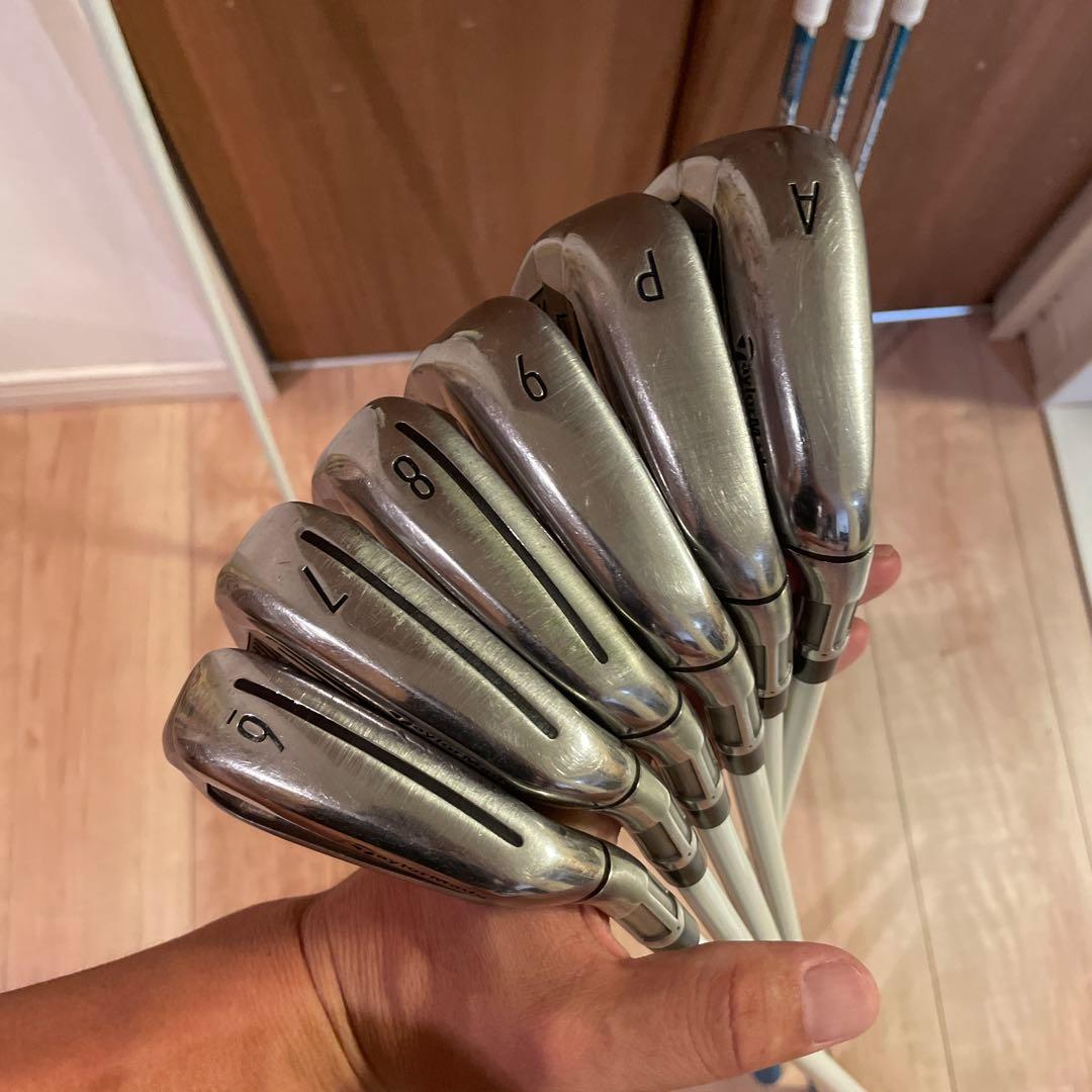 ジュニア仕様SiM2MAXアイアンセットUT.ウェッジシャフトセット美品希少