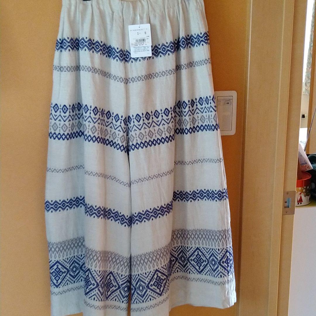 麦茶　Plantationワイドパンツ