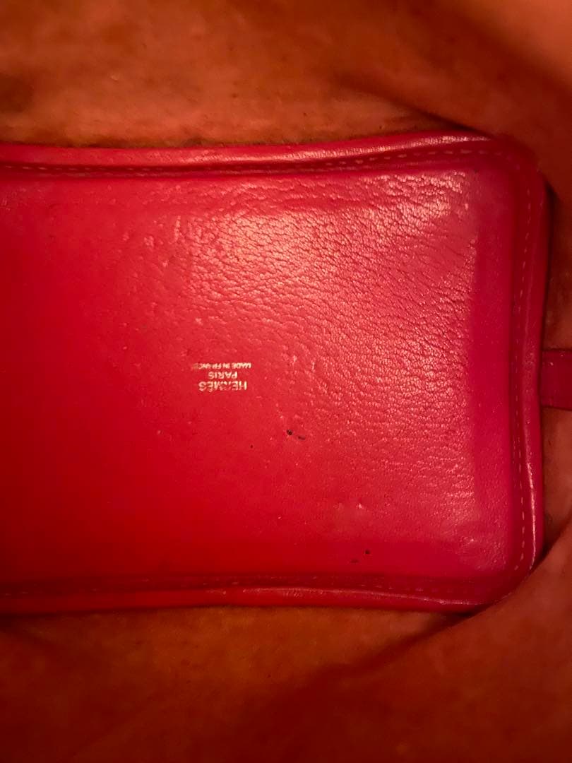 エルメスピコタン ローズショッキング×アニスグリーン