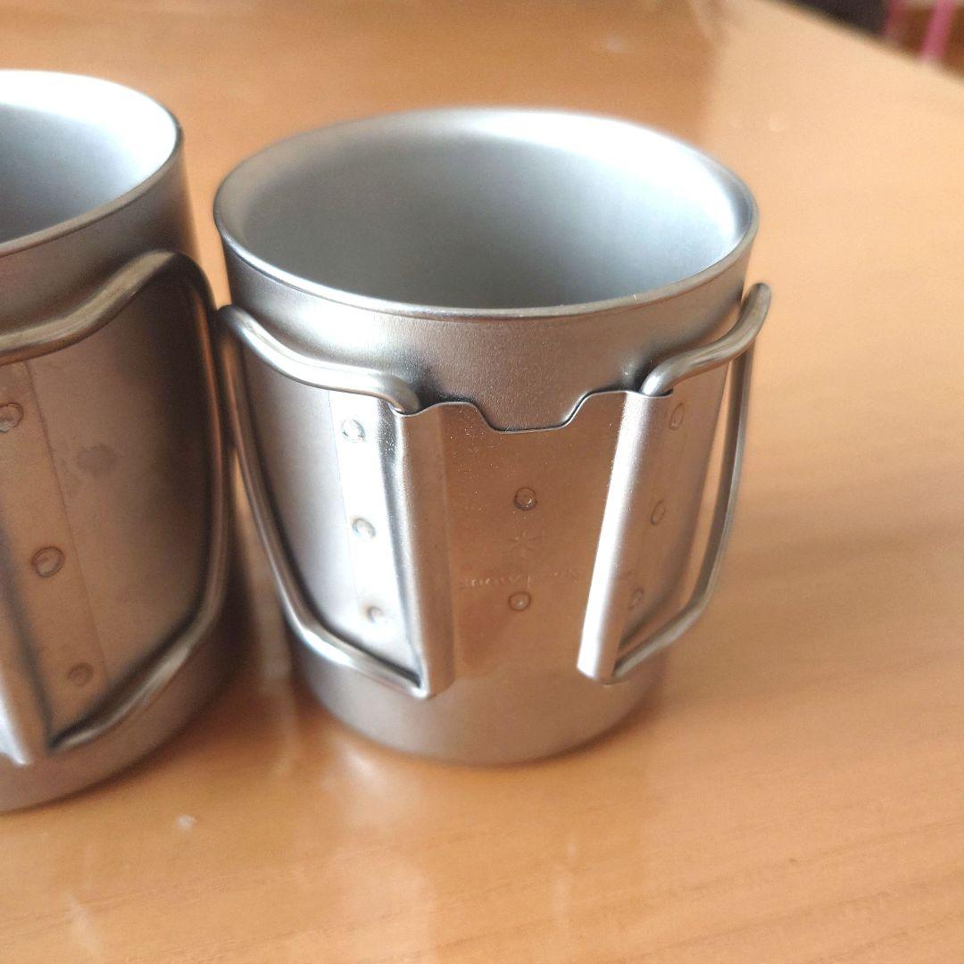 スノーピーク チタンダブルマグ 600 450 300 220