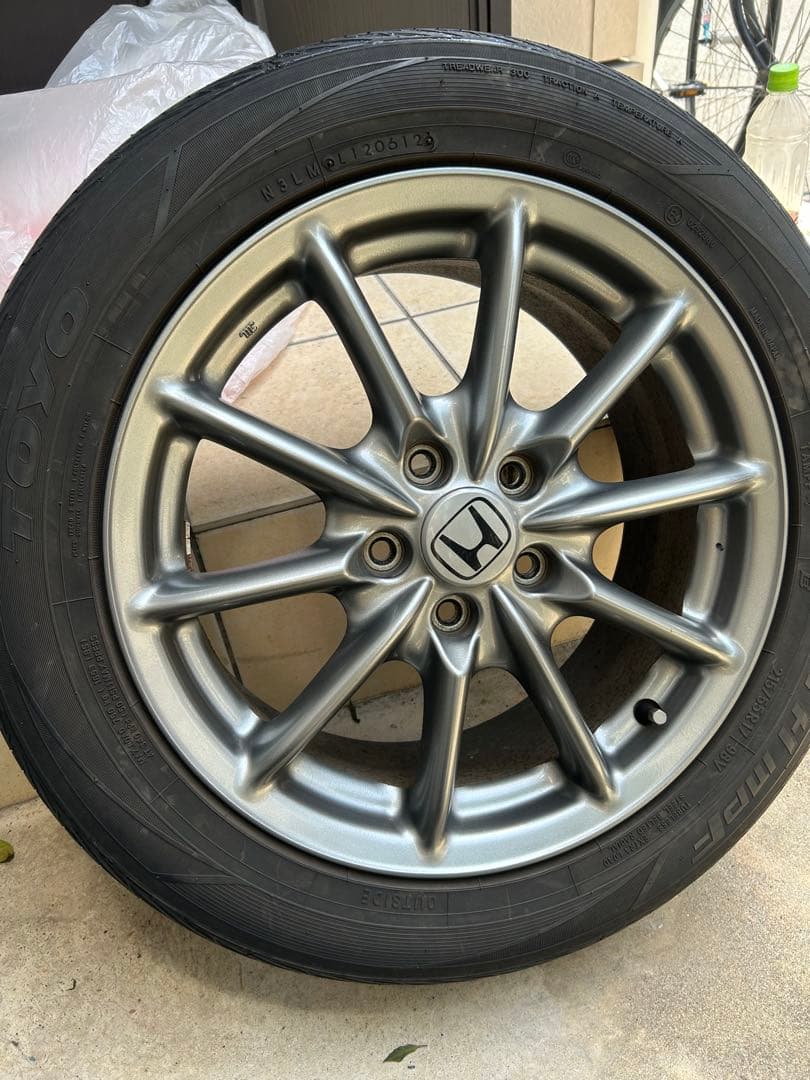 【引き取り限定】‼️オデッセイ 純正17インチホイール タイヤ4本セット