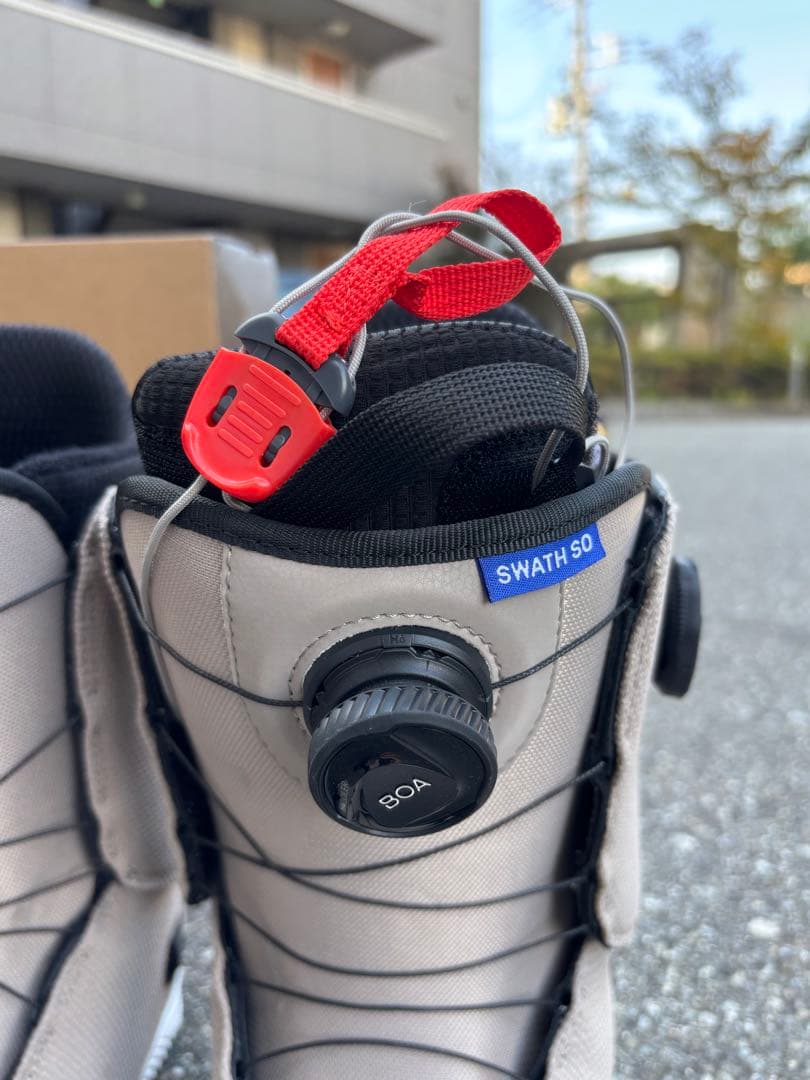 【1/5まで値下】SWATH SO スノーボーブーツ グレー サイズ26.5cm