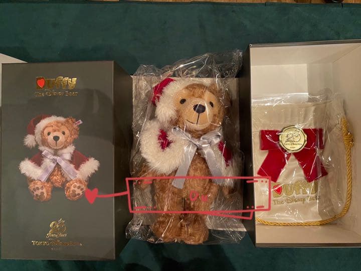 東京ディズニーシー 20周年　シュタイフ社ダッフィー　2500個限定