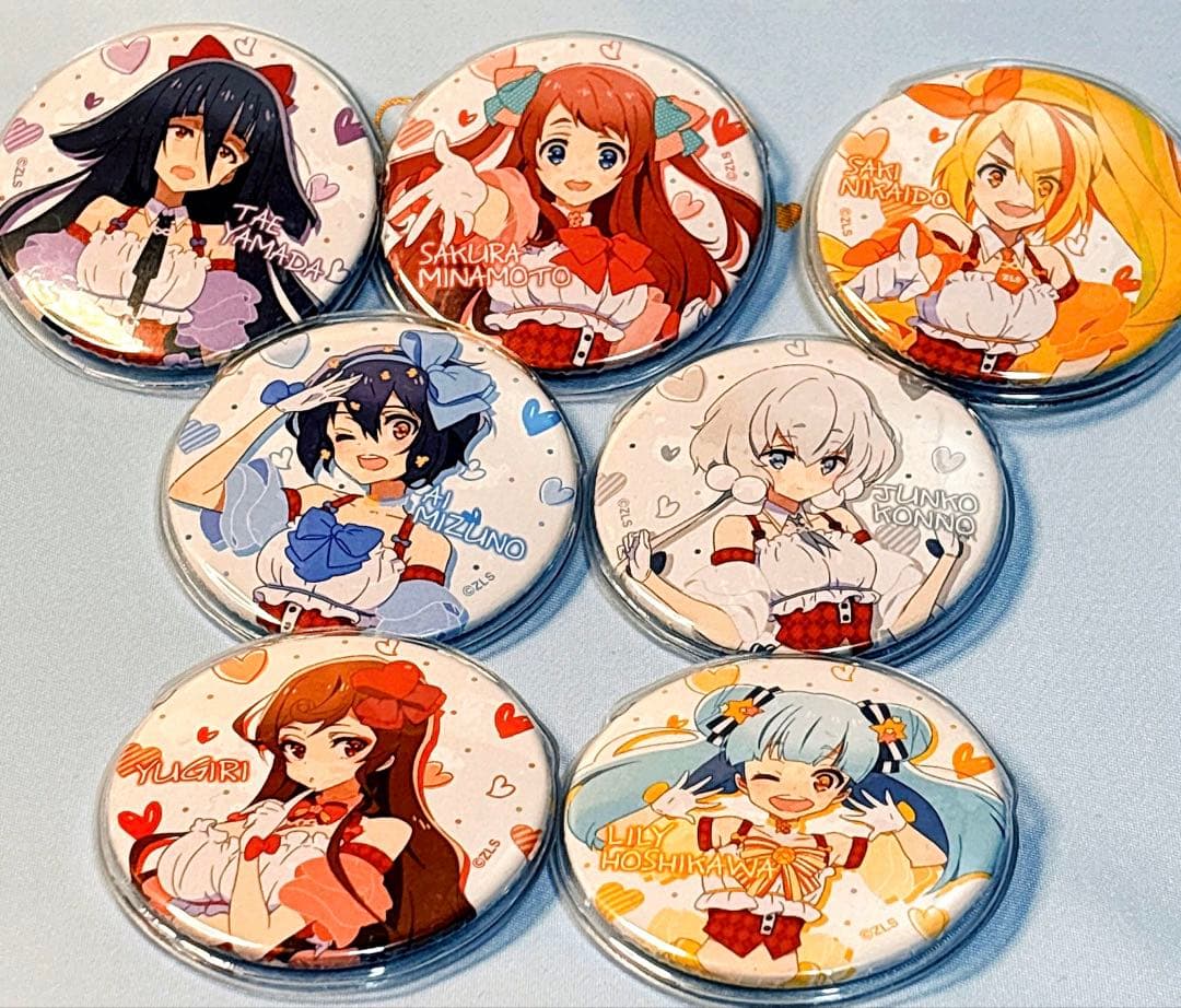 ゾンビランドサガ 缶バッジセット＋α