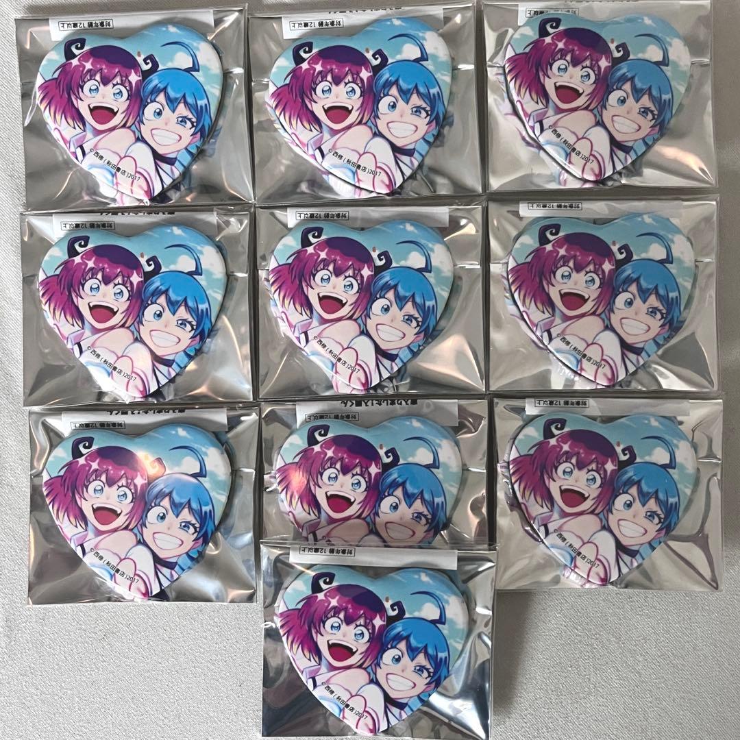 魔入りました！入間くん　ハート缶バッジ コミケ C99 クロム イルミ