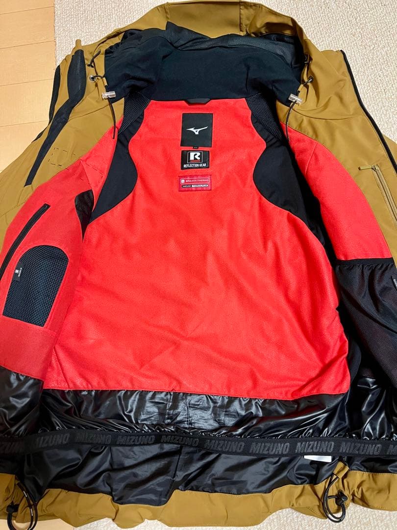 ミズノ　スキーウェア　上下セット　ジャケット2XL パンツXL