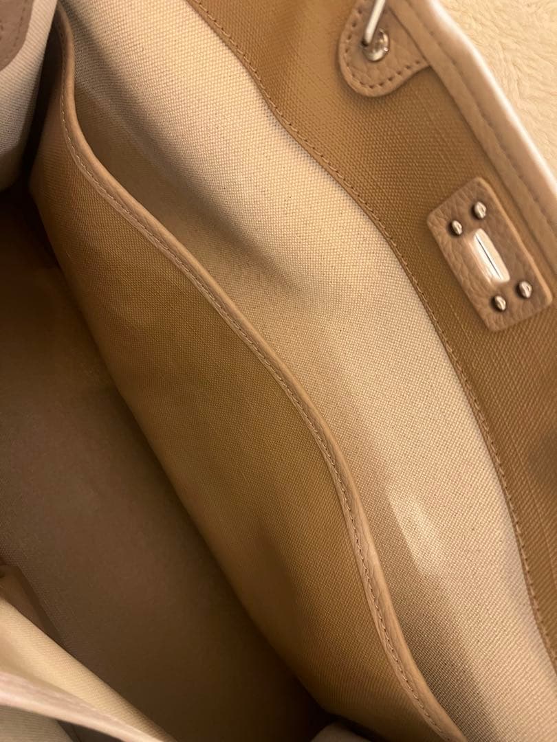 ミチノパリ　サンジェルマンバッグ　ベージュ