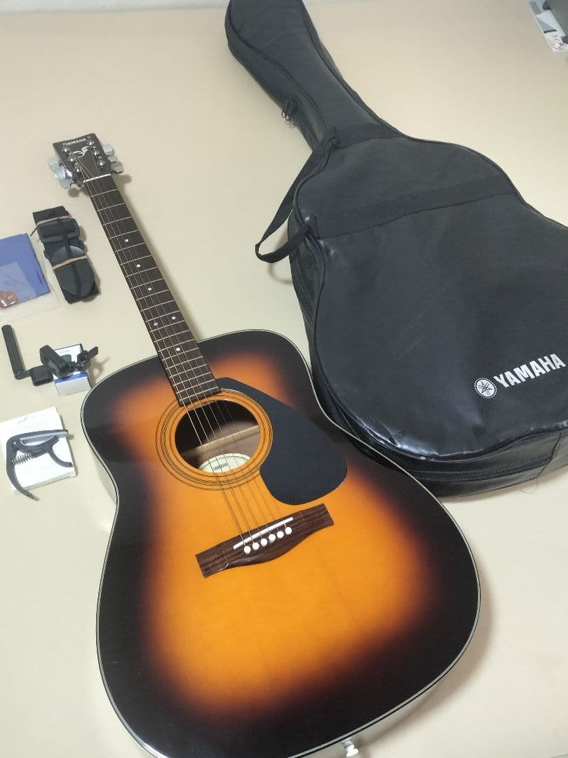 YAMAHA アコースティックギター ケース付き 初心者最適 ヤマハ