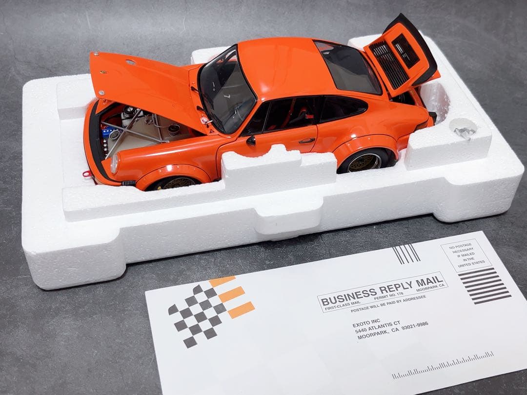 エグゾト 1/18 モデルカー 1976 ポルシェ 934 RSR
