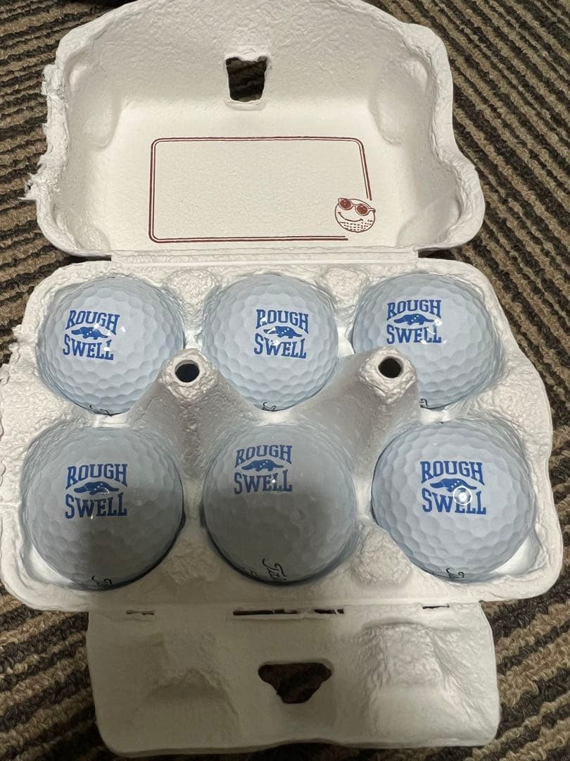 ラフ＆スウェル　タイトリスト コラボゴルフボール　ブルー　新作　新品