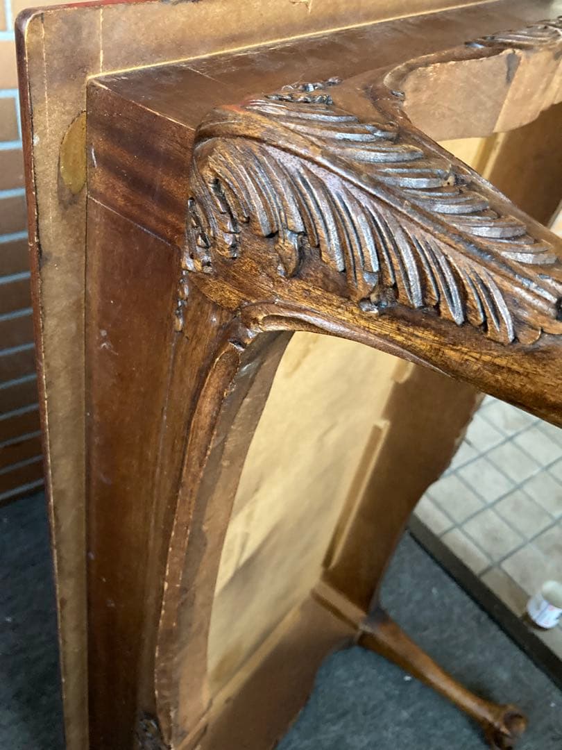 アメリカ　USA センターテーブル　ロウテーブル　ヴィンテージ　アンティーク調