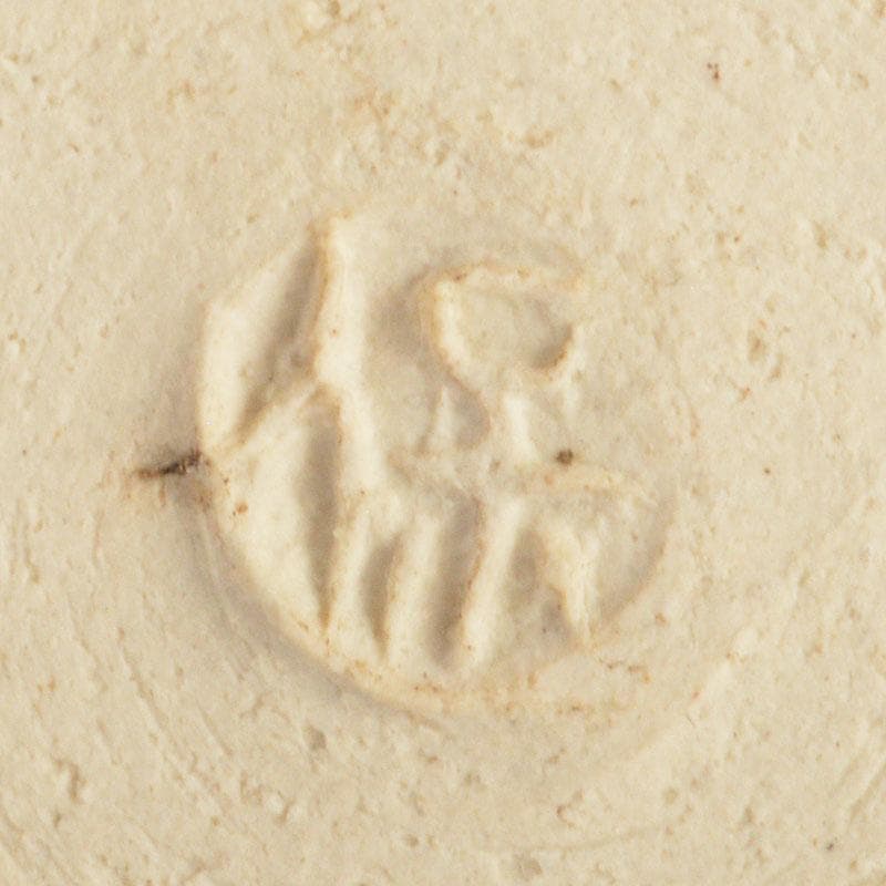 京焼　清水焼　清水保孝作　鉄釉鉄彩　花入　共布共箱　C　6744