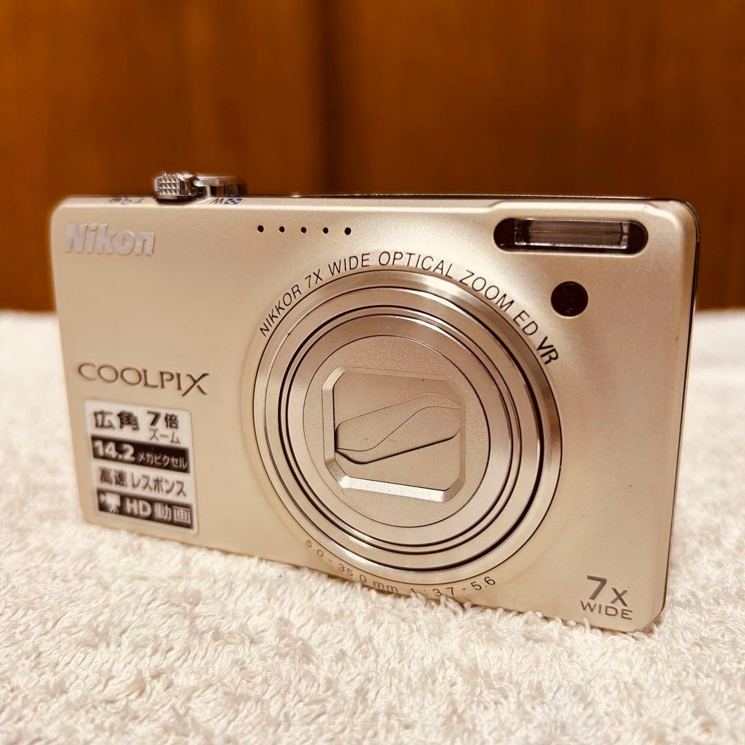 Nikon ニコン COOLPIX クールピクス S6000 オールドデジカメ