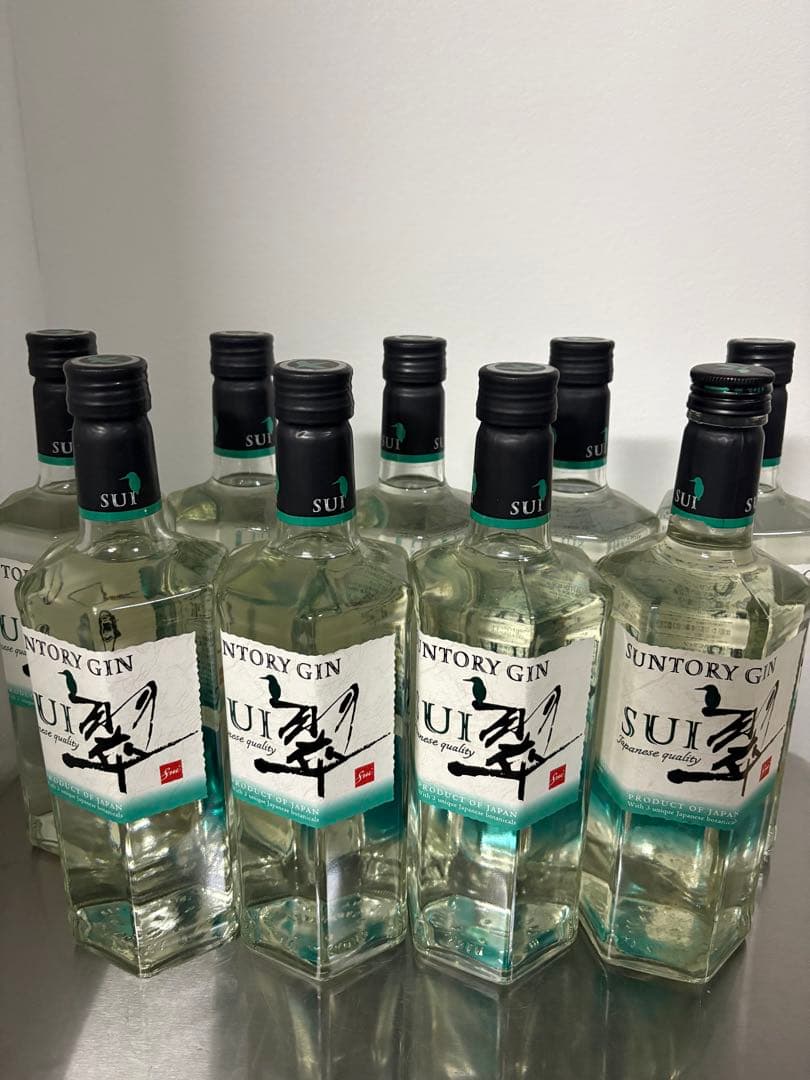 サントリー ジャパニーズ ジン 翠 SUI 40% 700ml 箱なし　9本