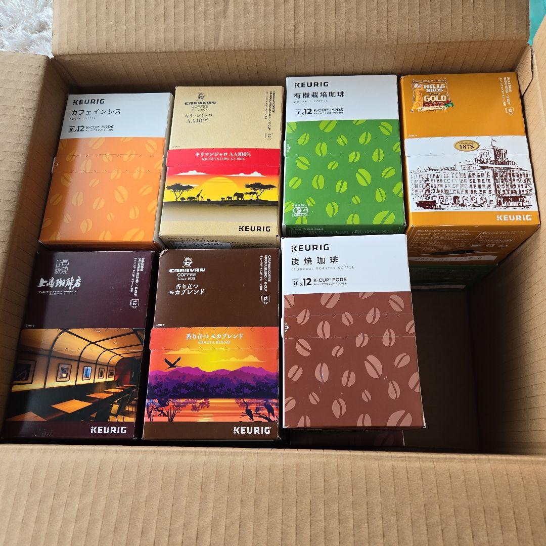 Keurig コーヒーカプセルセット 多様なフレーバー　7種14箱
