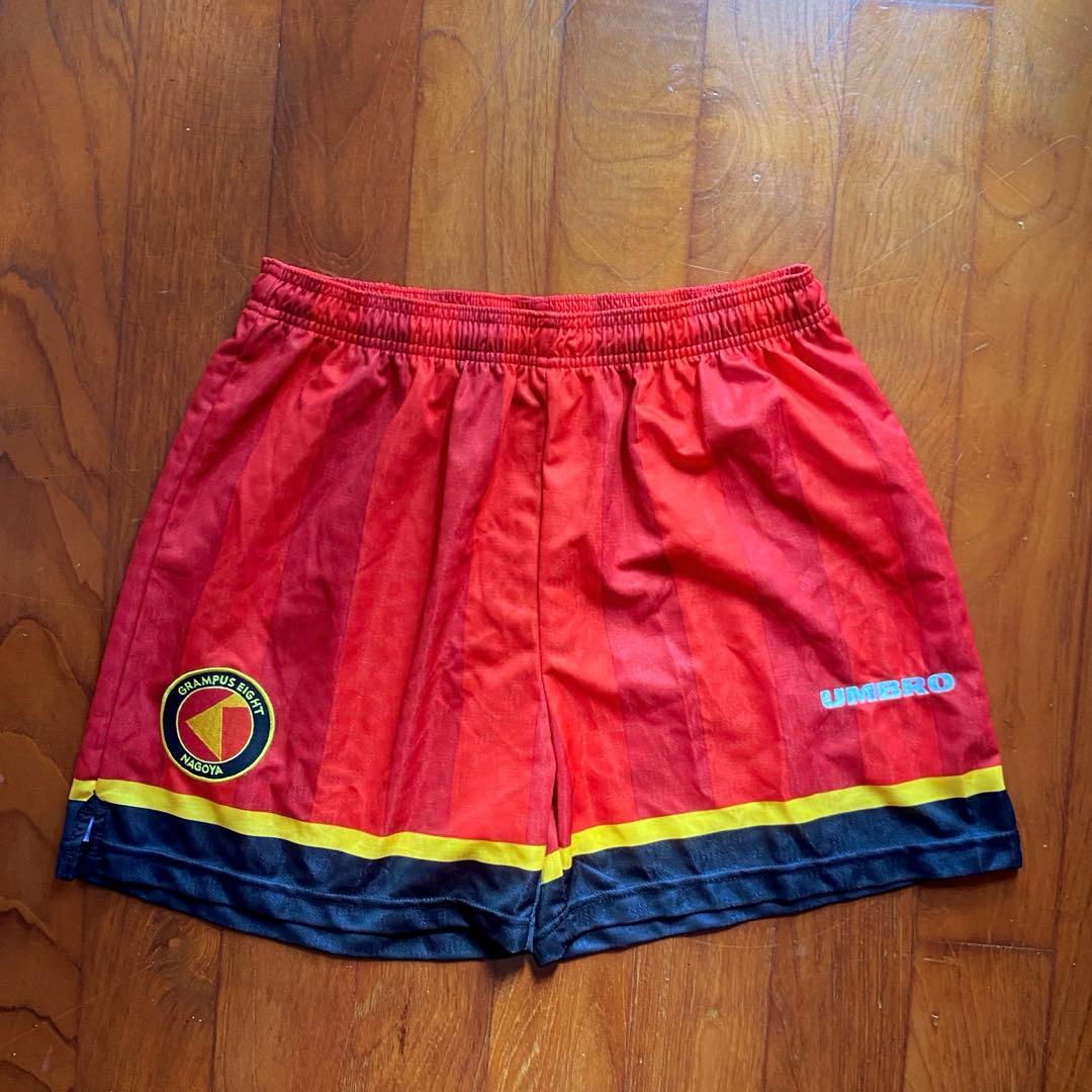 希少 名古屋グランパス 1997年上下ユニフォームセット umbro