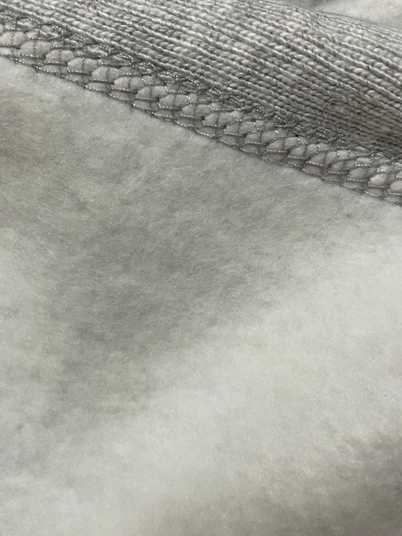 90s チャンピオンUSA製リバースウィーブ　グレー無地　目無し　タグ付き　XL