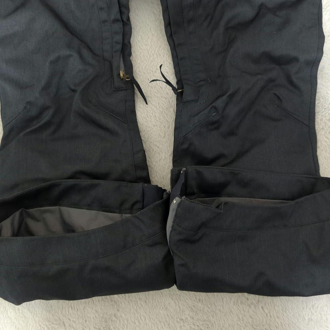 BONFIRE スノーボードウェア 上下セット チェック柄 内側ビニール破れ