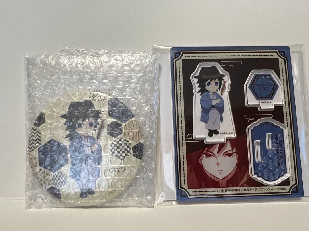 鬼滅の刃 東急ホテルズ アクリルスタンド 缶ミラー 冨岡義勇