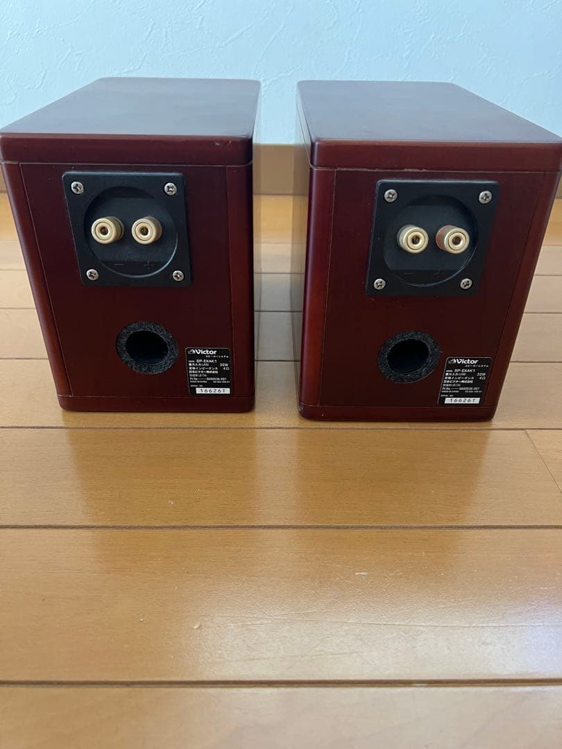 Victor SP-EXAK1セット/ウッドコーンスピーカー 12年製