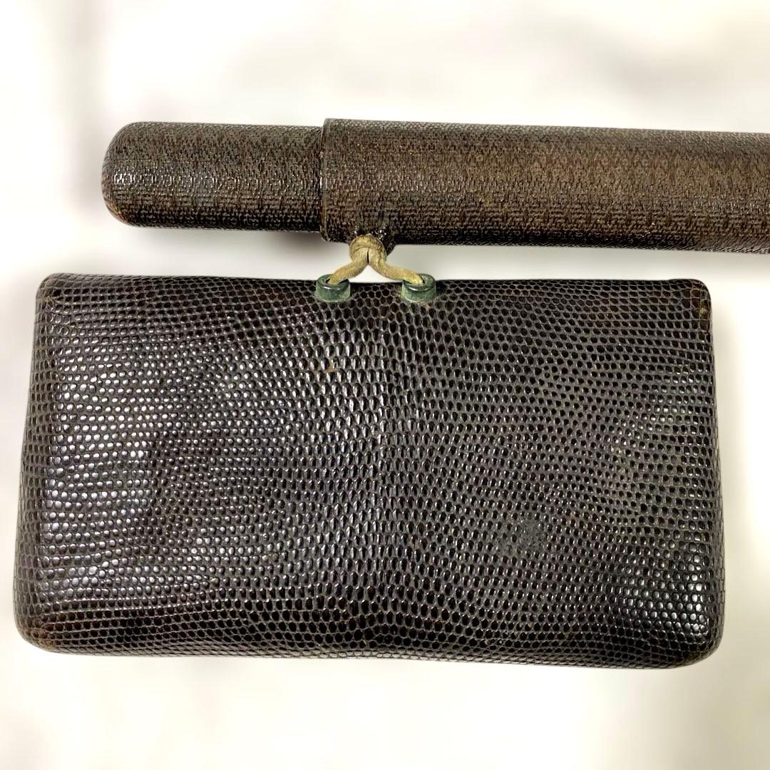 C-18 煙管　煙管入れ　叺　煙草道具　古道具　骨董品　時代物　美術品　工芸品