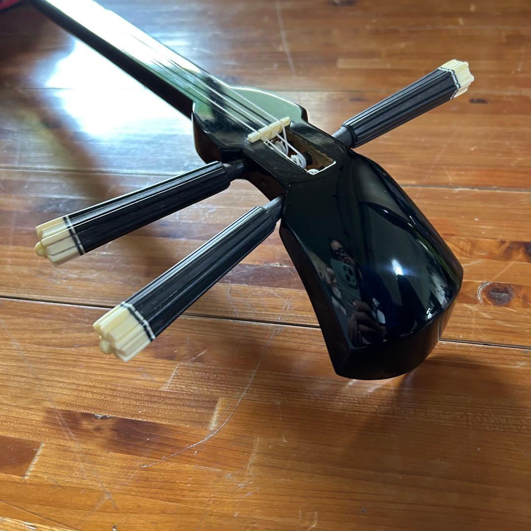 an'ju◼️着払◼️宮古島より◼️ホンモノ本皮三線①◼️女性◼️ケース選択◼️