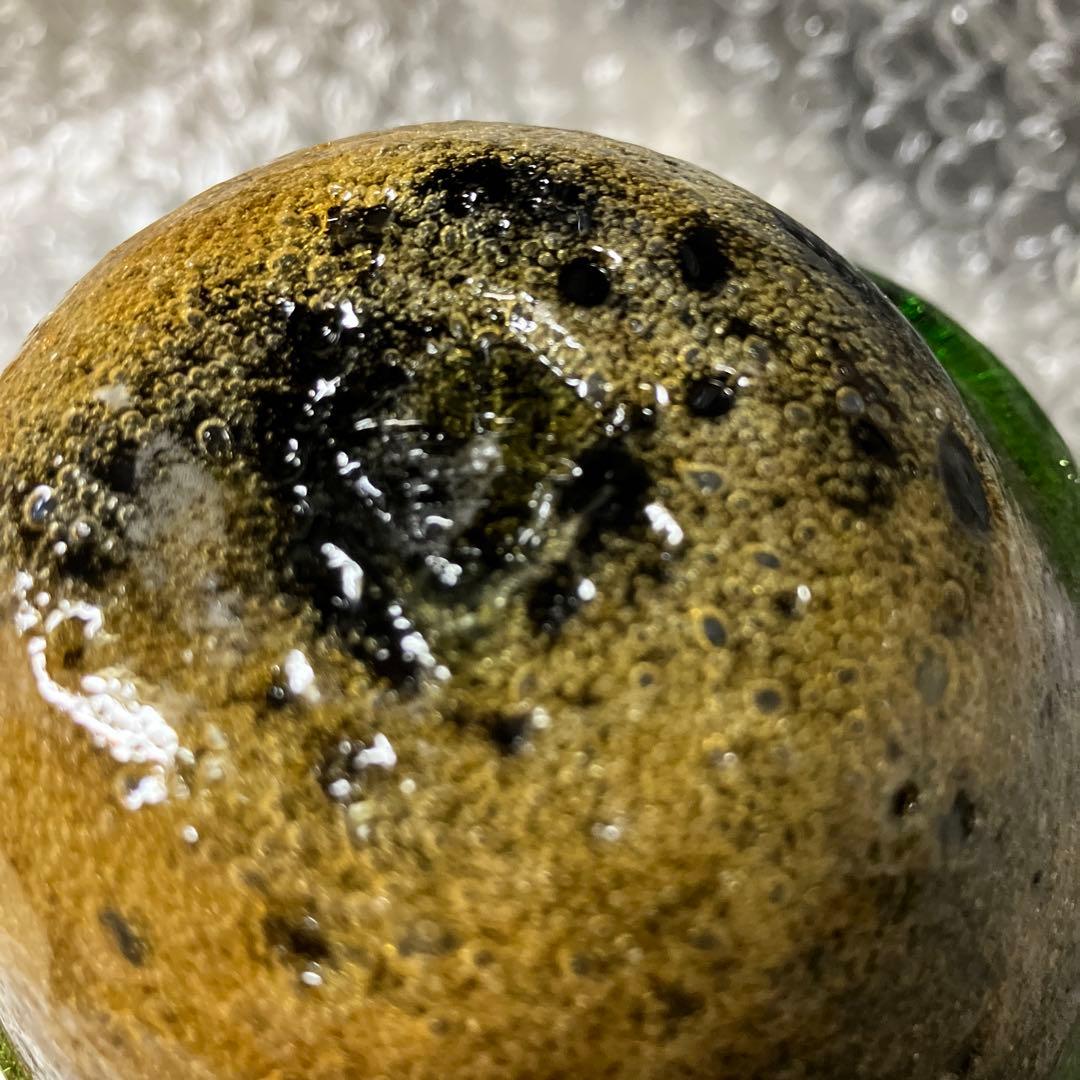 稲嶺盛吉　泡グラス