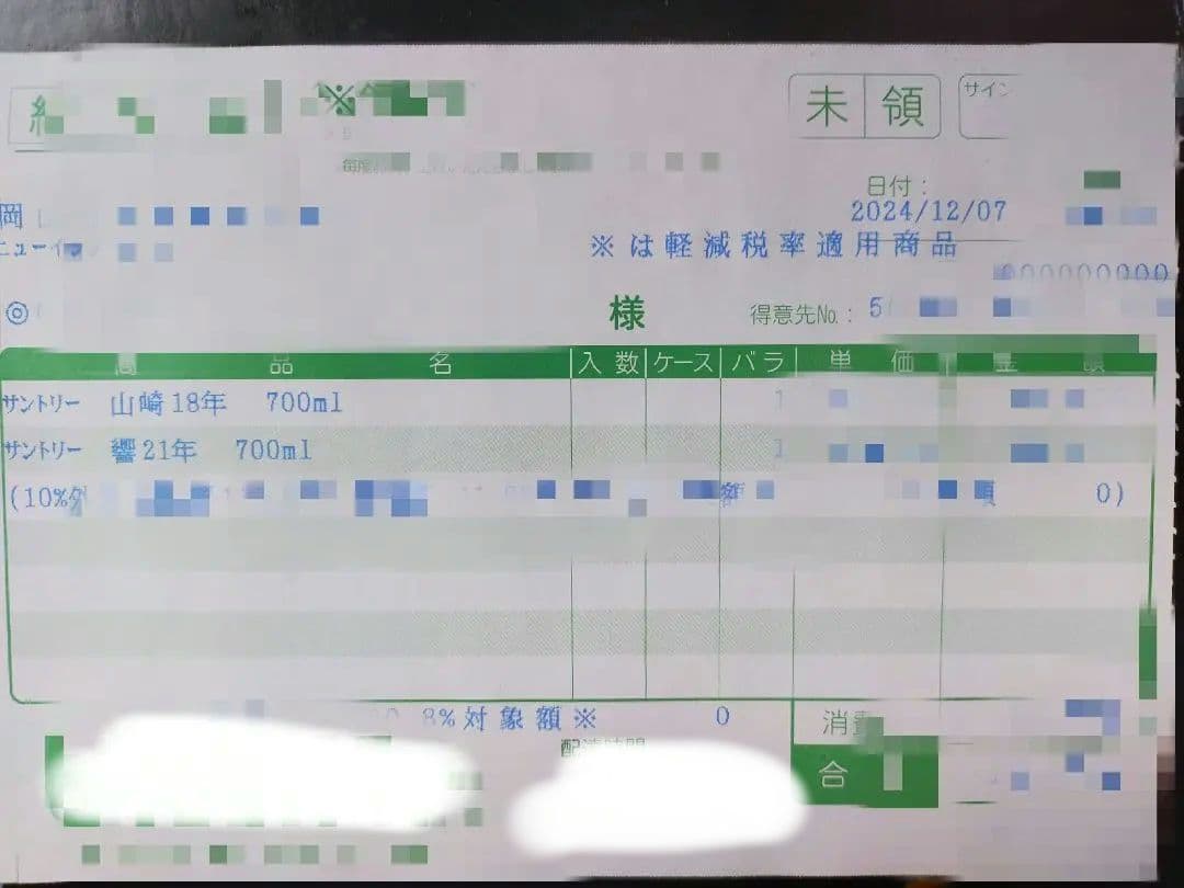 新品未開封！安くて本物保証！響21年と山崎シングルモルト18年セット