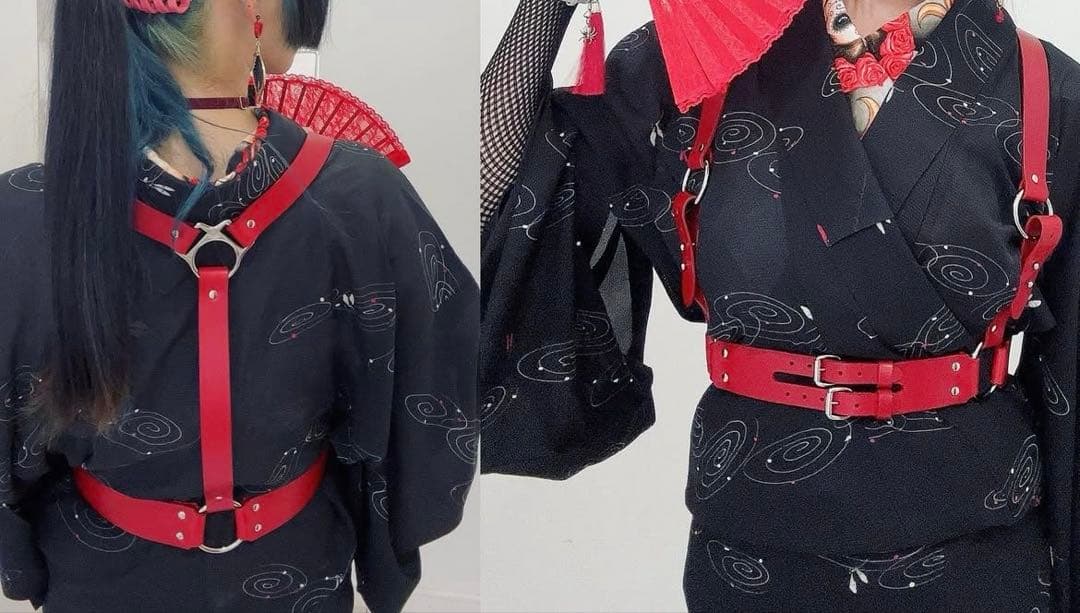 Vivienne Westwood ハーネスベルト レッド