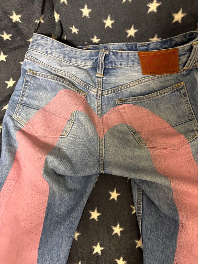K*a様 EVISU デニム　ピンク