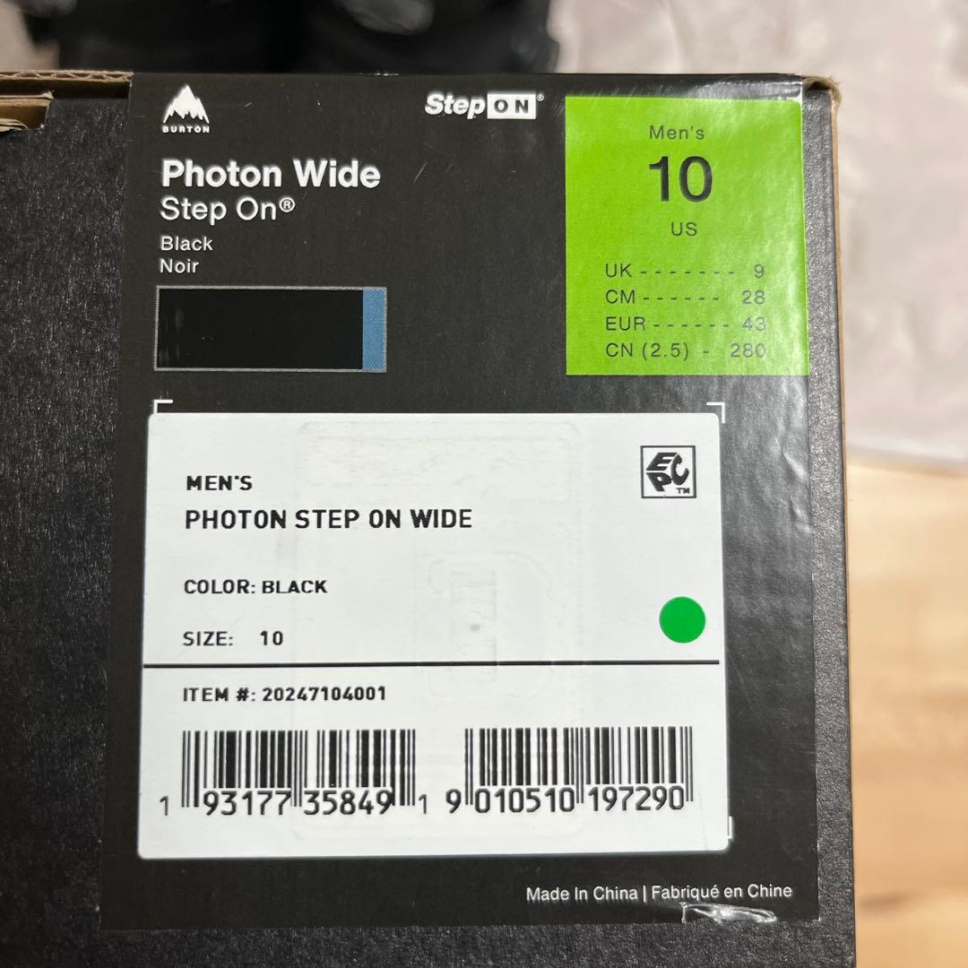 BURTON PHOTON WIDE STEP ON Men’s 28cm