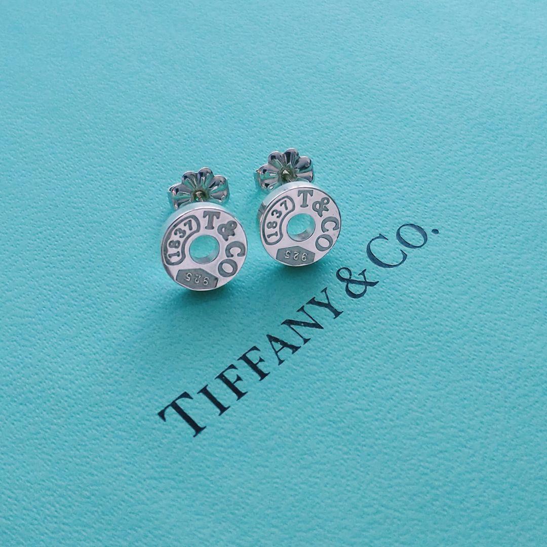 ティファニー　1837 サークル　リング　ピアス　シルバー