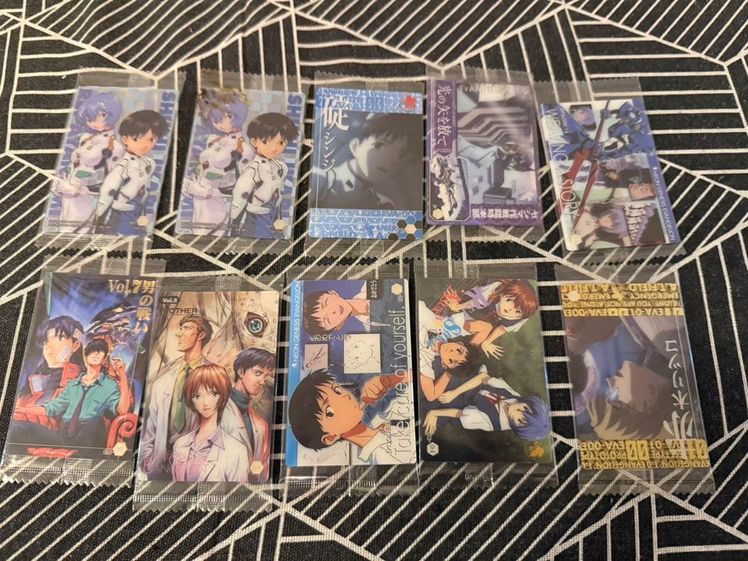 エヴァンゲリオン ウエハースカード167枚　ファイル2点