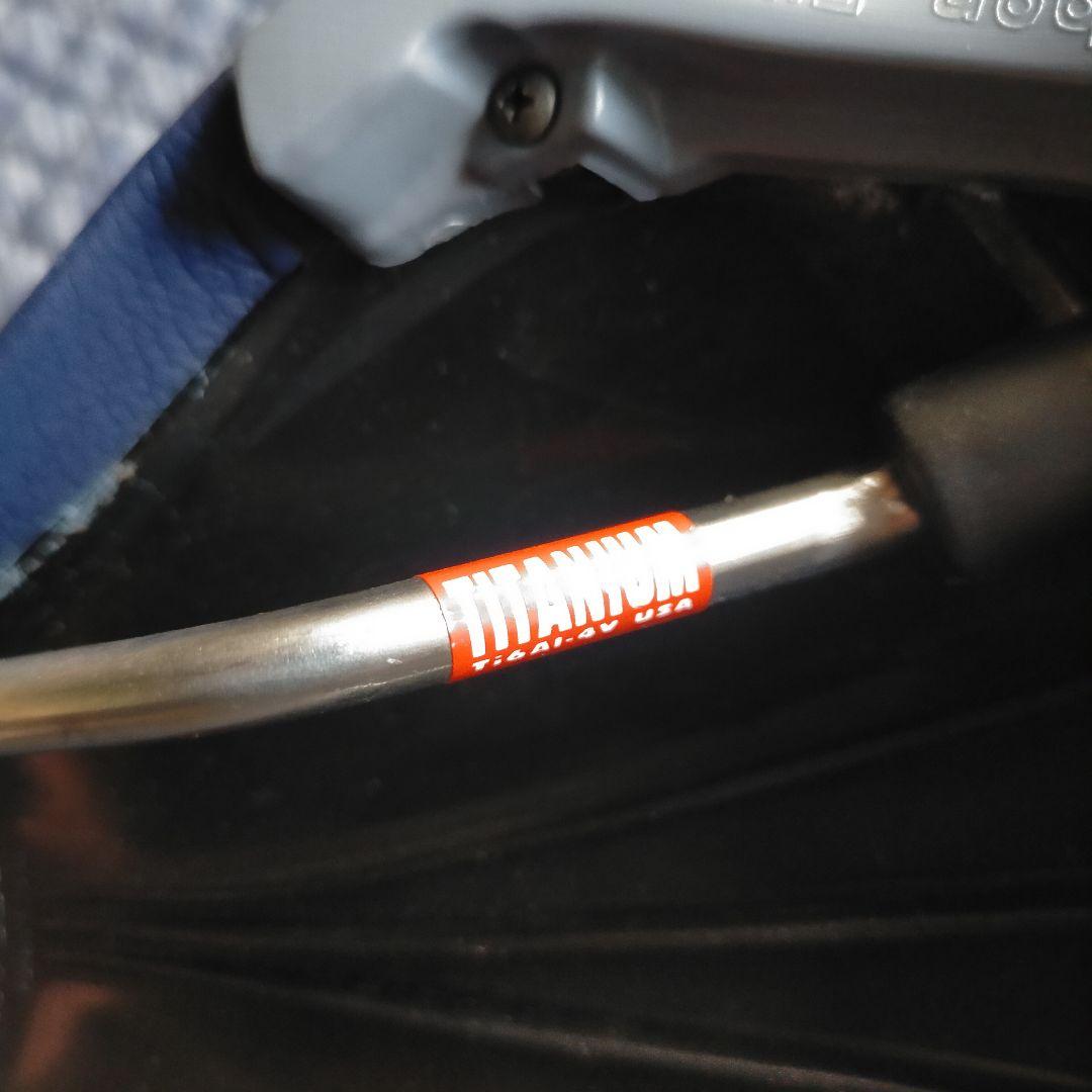 【90s☆ビンテージ】イタリア製 チタンレール AVOCET サドル