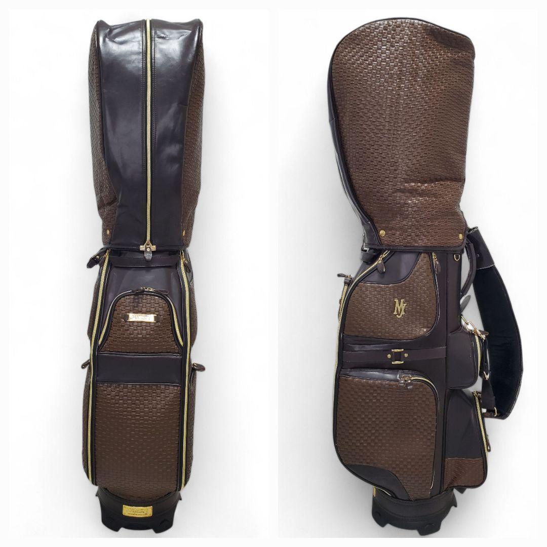 希少 MAJESTY キャディバッグ レザー