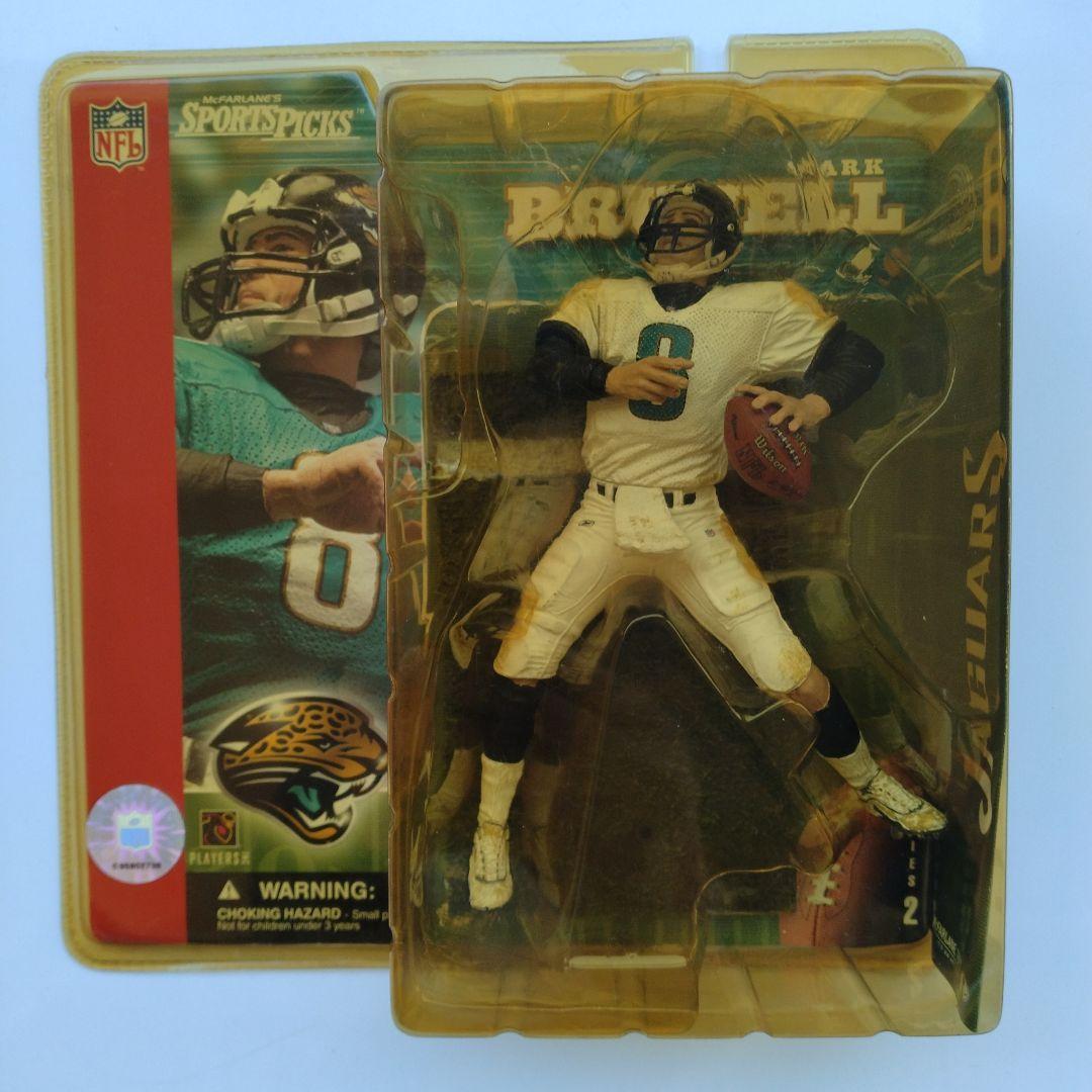 (バリアント/未開封品)マクファーレンNFL マーク・ブルネル フィギュア 2体