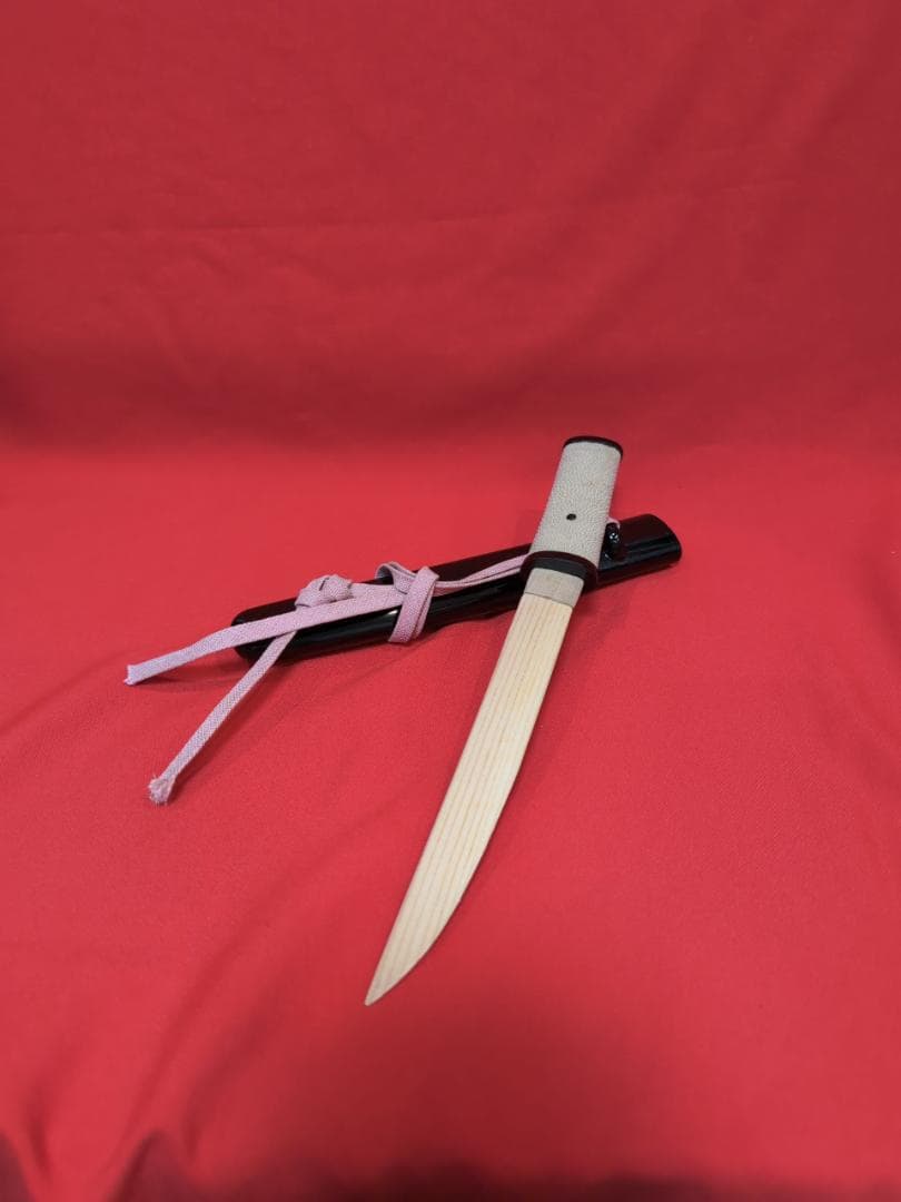 合口拵 短刀 下緒 鮫革 日本刀 刀装具 骨董 古美術 時代物 江戸時代