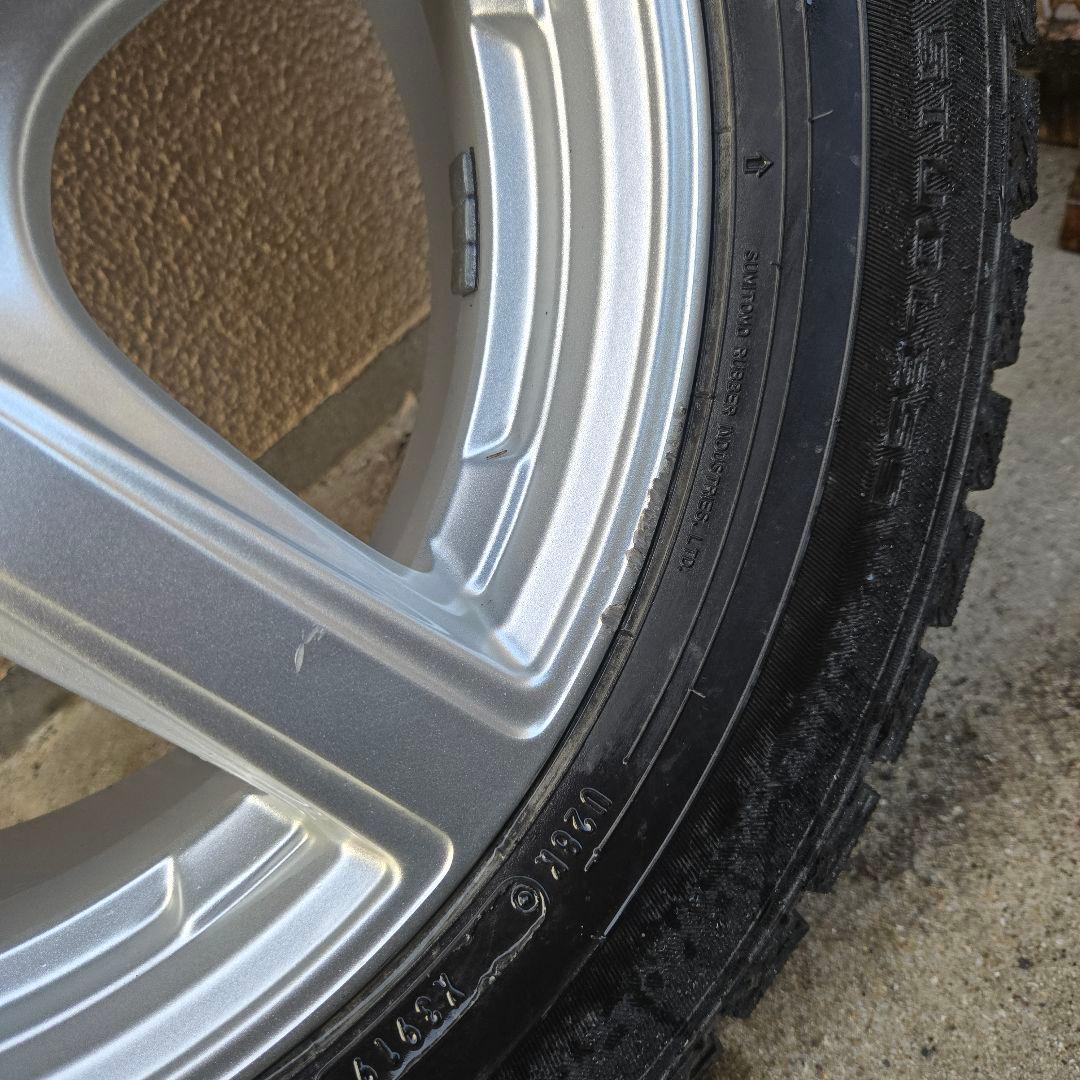 【菜園K】205/55R16 スタッドレスタイヤセット 16インチ