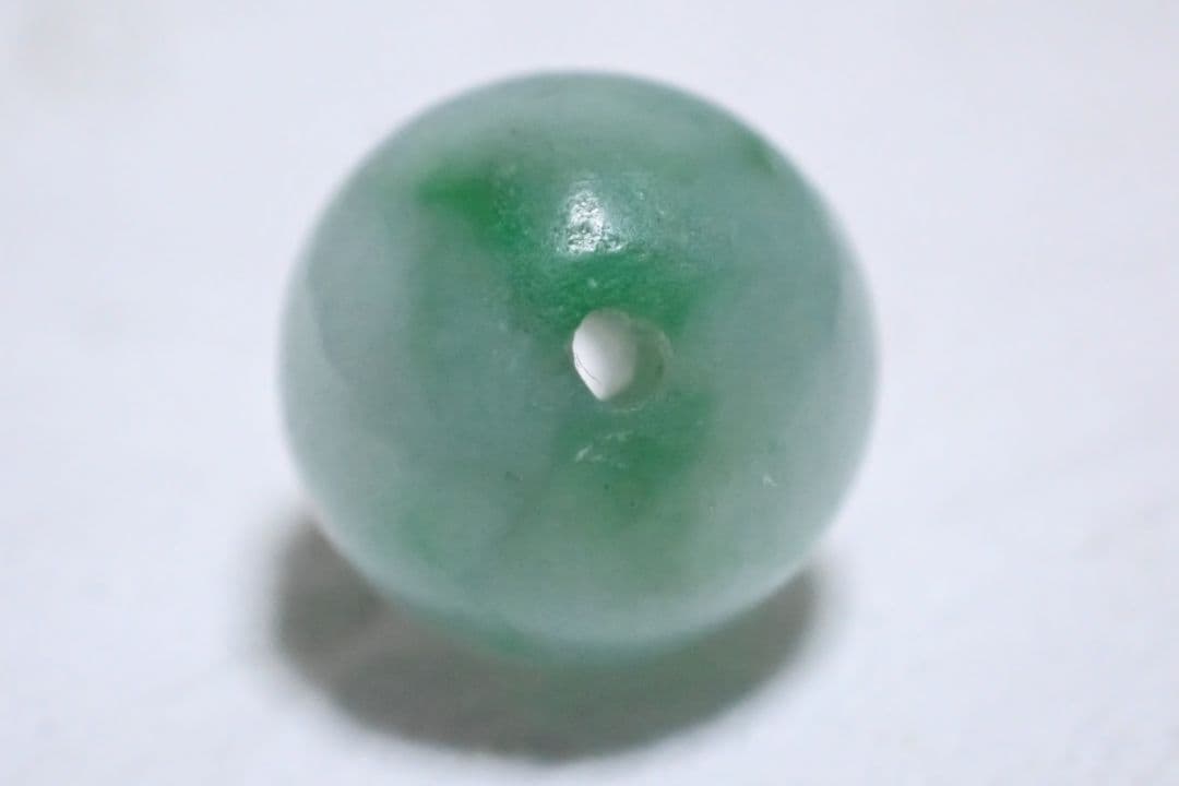 ※berryjamおまとめ※　糸魚川翡翠　丸玉　姫川　緑　11ミリ　②