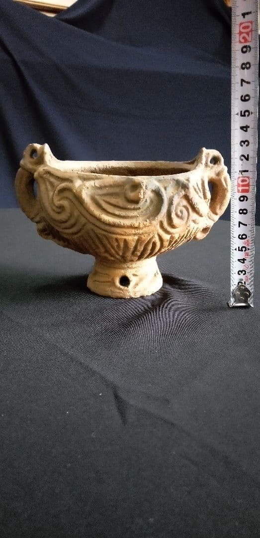 祭事、祝杯土器、装飾的な陶器ボウル