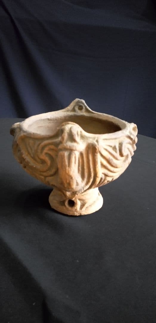 祭事、祝杯土器、装飾的な陶器ボウル