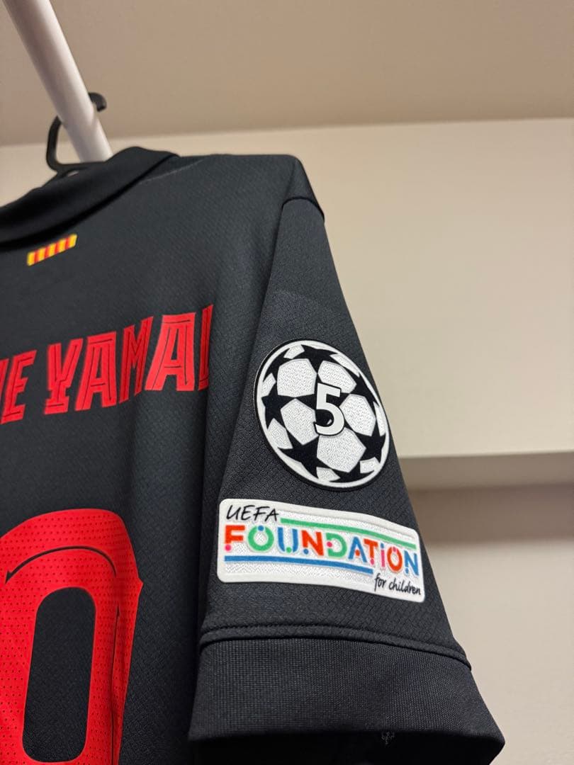 バルセロナ 24-25 アウェイユニフォーム　ラミンヤマル　正規品