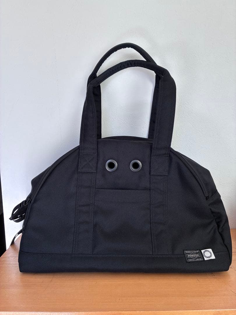 FLAVOR PORTER フレーバー ポーター　ペットキャリー 黒　ボストン