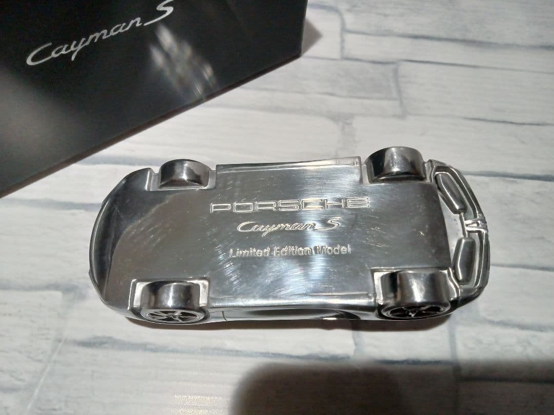 1/43 ポルシェ　ケイマンS　メタルカー　ミニカー　ディーラー　非売品