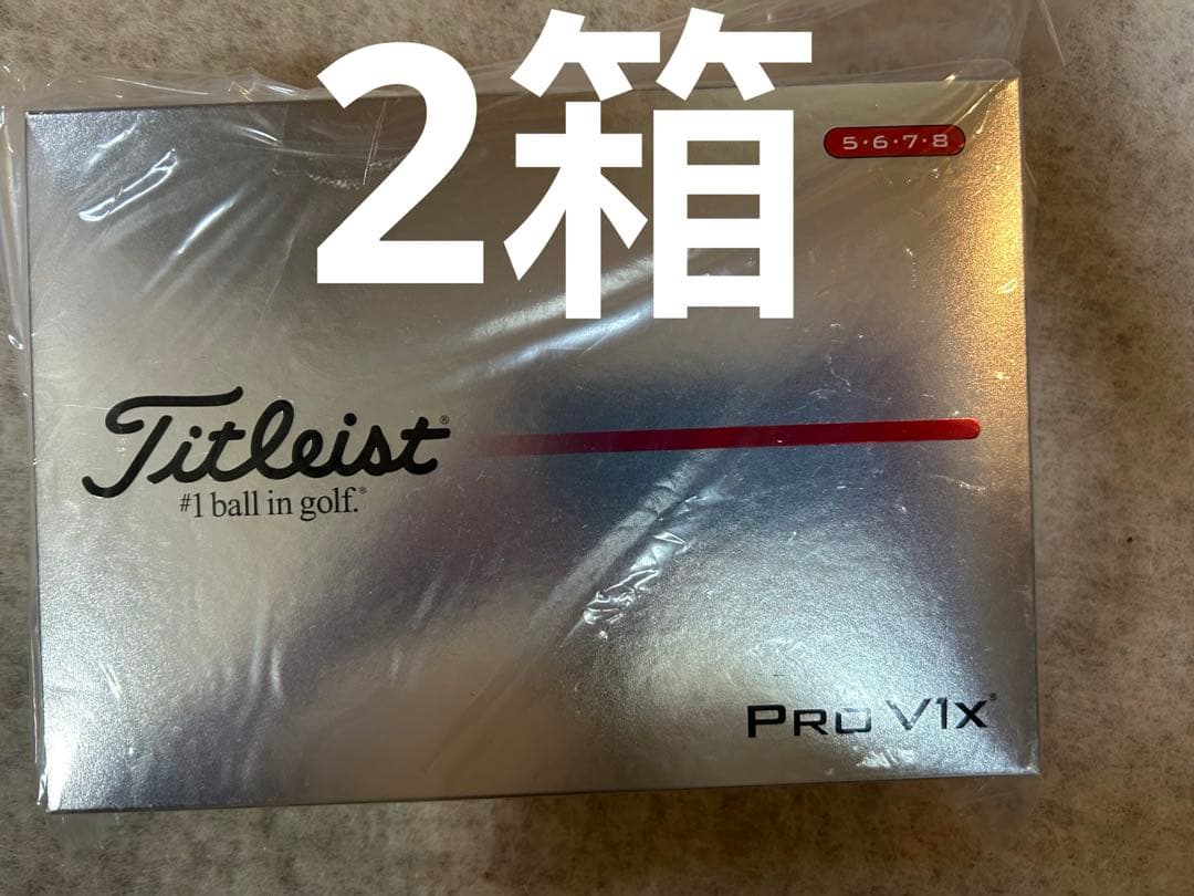 2025 TITLEIST(タイトリスト) PROV1x プロV1x 2箱