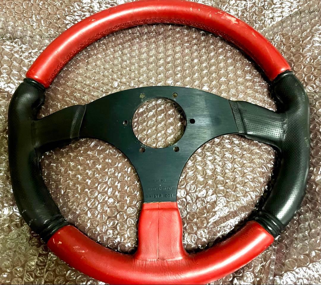 VeilSide ステアリング　当時物　赤　ヴェルサイド　ナルディ　レア