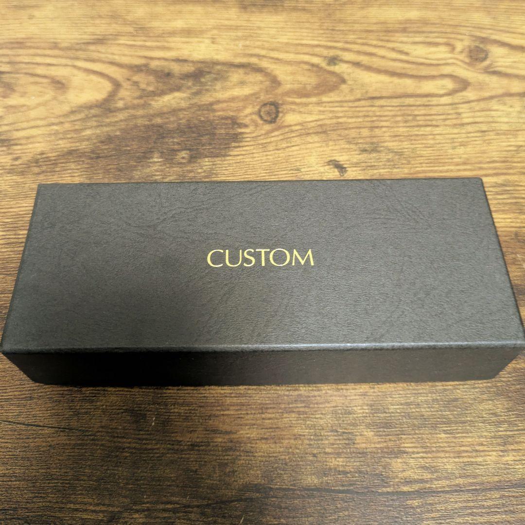 【PILOT廃版】牛革ペンシース　カスタムレザーコレクション2本差　B　箱付き